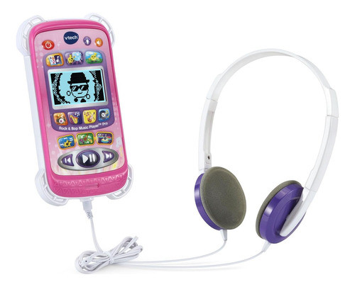 Reproductor Rosa Para Niños Con Grabación Y Edición 1