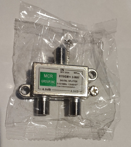 Divisor Derivador Splitter De 2 Vias 51218mhz 1