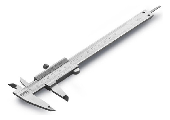 Calibre De Acero Metalico Mecanico 150mm Uso Profesional 0