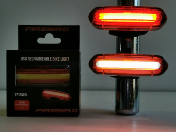 Luz Led Trasera Roja Usb Recargable Para Bicicleta. C-457 1