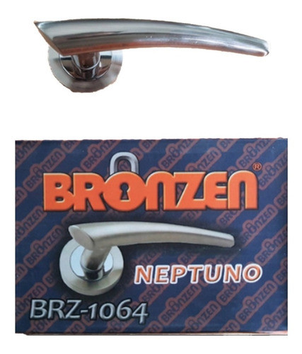 Manija Picaporte Premium Diseño Planeta Neptuno Bronzen 1