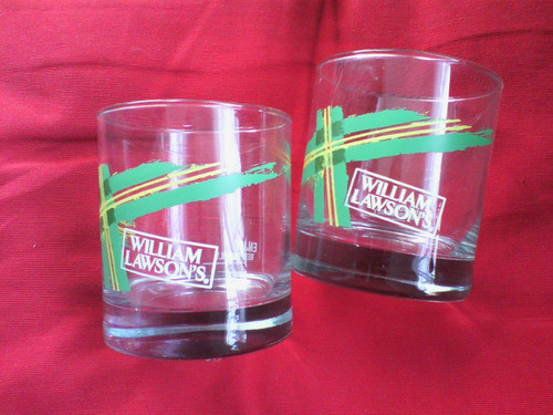 2vasos De Wisky William Lawson (posible Envío) 0