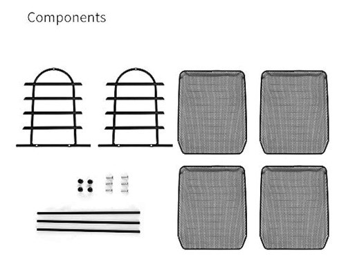 Organizadores Y Accesorios De Escritorio De Metal De Malla D 1