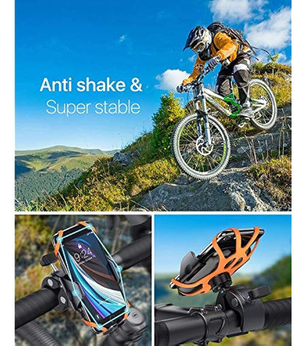 Soporte Para Teléfono De Bicicleta Andobil,? Súper Estable Y 1