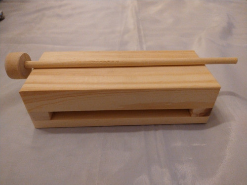 Caja China Con Golpeador Niños Percusión Jardín Promo Mes 0