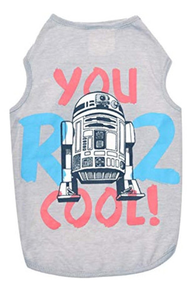 Guerra De Las Galaxias Usted R2 Fresco Gris Perro Tanque 0