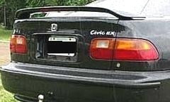 Honda Civic 92-01 Aleron Tipo Original Con Luz De Leds 0