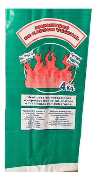 Carbon Tipo Briqueta Pack X 6 Bolsas 0