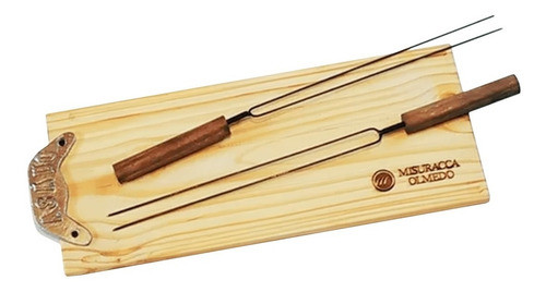 Tabla Madera 50cm Choricera X2 Chorizos Parrillada Laser 0