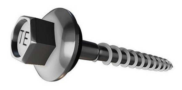 Tornillo Tel Hexagonal T2 Madera Aguja 12x3 (5.5x76mm) X75u 1