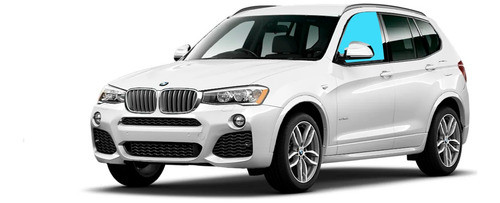 Vidrio Puerta Delantera Izquierda Bmw X3 5p 2010 - Fuyao 0