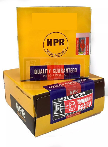 Juego De Aros Suzuki G13ba Naf Switf 1.3 Npr Japon +1.00mm 0