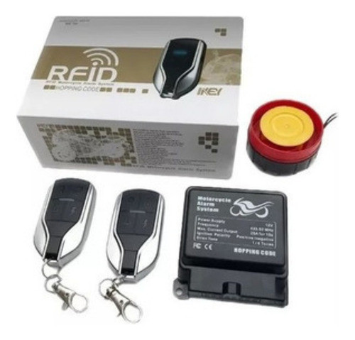 Alarma Para Moto Con Sensor De Impacto Azanza 0