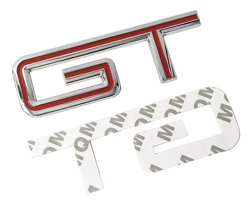 Par Emblemas Insignias Gt Para Ford Mustang 1