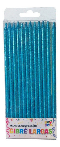 Velas Gibre Celeste X 12 Un 0