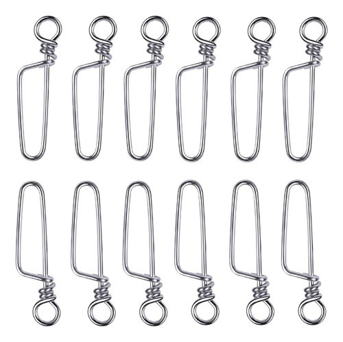 Mosqueton Pesca N°2 Bolsa 12 Unidades Acero Ideal Pejerrey 0