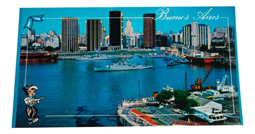 Pack De 6 Postales Vintage De Buenos Aires Surtidas 0