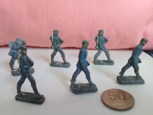 Soldados De Plomo Semiplanos Antiguos X 3 Unidades. 0