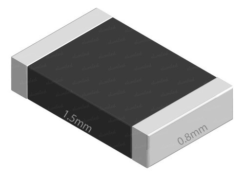 200 Resistencia Smd 0603 - 0.8x1.6mm 680 Ohms 1/10w 5% 0