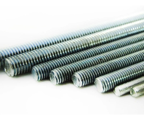 Varilla Roscada Zincada De 5/32 X 1 Metro X 4 Und Buloneria 0