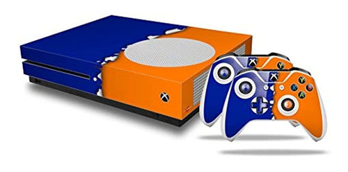 Ripped Colors Azul Naranja Calcomania Estilo Skin Set Se Ada 0