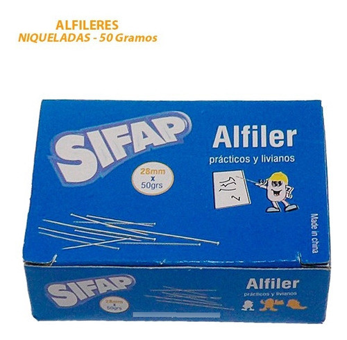 Alfileres  X 50 Gr 1