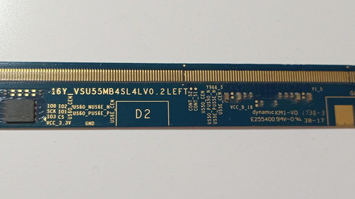 Tcon Integrada Samsungun55mu6300 16y_vsu55mb4sl4lv0.2  Vk058 0