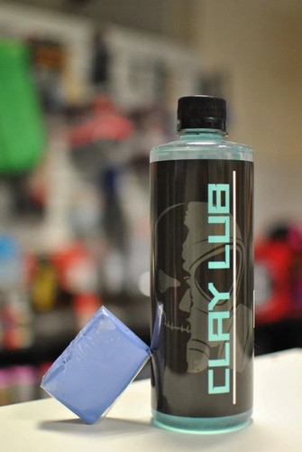 Kit Claybar Descontaminante 180 Gramos + Clay Lub Quita Brea 1