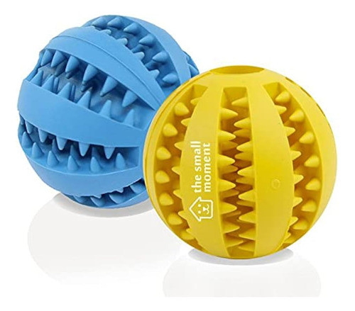 Pelotas De Rebote De Goma Para Perros (2 Piezas) Para Higien 0