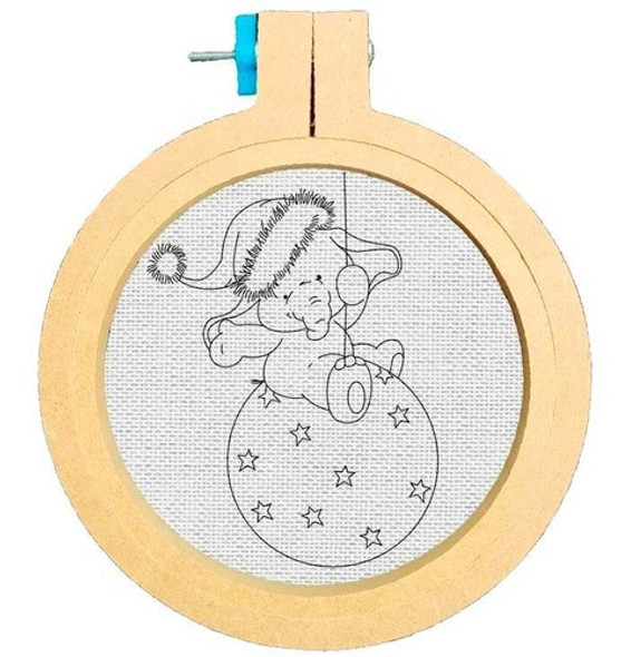 8 Telas Listas Para Bordar 34 X 26 Cm ¡diseños !! Elefante2 1