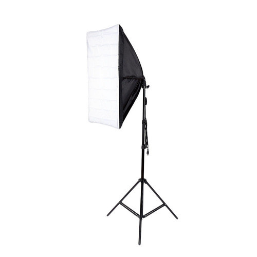 Softbox Luz Continua Fotografia Video Con Atril Lampara Incl 0