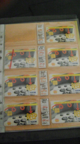 Tarjeta Telefonica Coleccion Telecom Beep G52 Usada Gp2 S/l 1