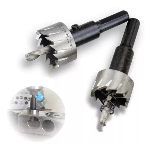 Kit Mecha Copa Metal Hss 16mm, 18.5mm, 20mm, 25mm, 30mm Pro 0