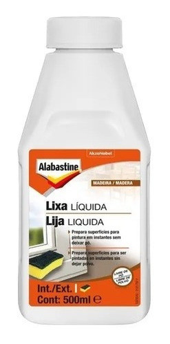 Alabastine Lija Liquida 500 Ml - Deacero 0