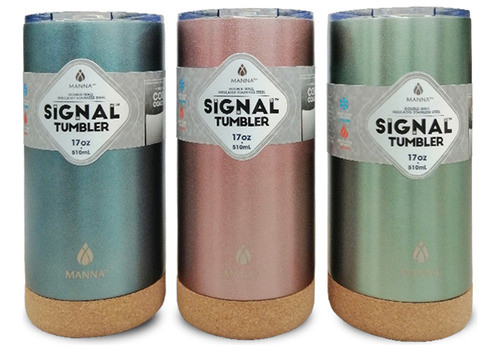 Vaso De Acero Inox. Con Tapa 17 Oz. / 500 Ml. 0