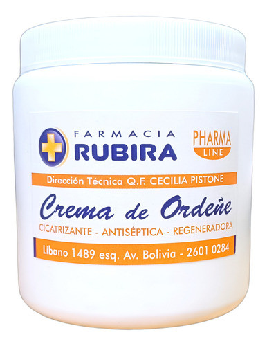 Crema De Ordeñe 1/2 Kilo. Anestésica, Cicatrizante Excelente 0