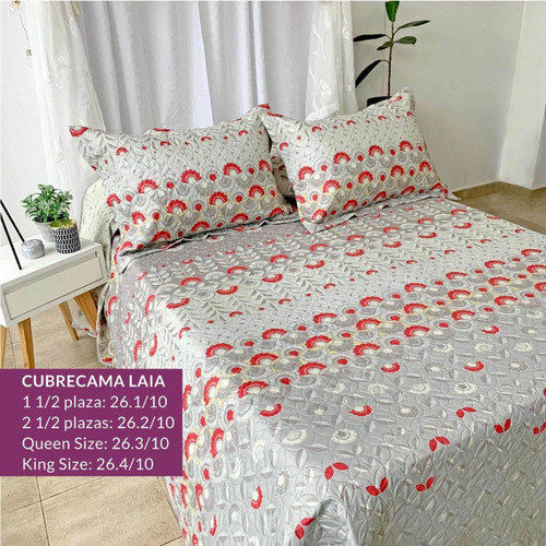 Cubrecama Quilt Queen +2 Fundas 0