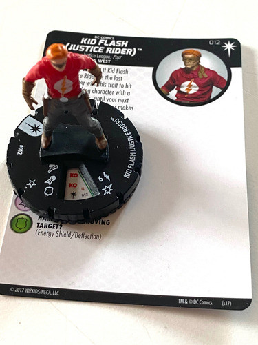 Heroclix Figura Kid Flash #012 Dc Batman 15th Elseworlds 1