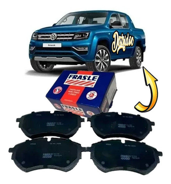 Juego De Pastillas Freno Amarok Traseras 3.0 V6 2018/ 0