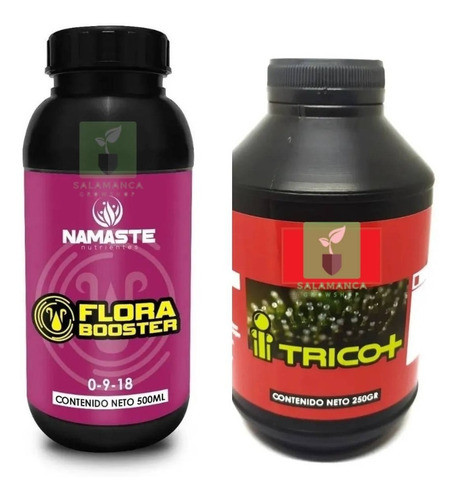 Kit Grandes Namaste Flora Booster 500 Cc + Trico+ 250gr 0