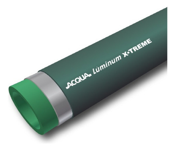 Caño Termofusion Acqua System Lúminum Aluminio 40 X 4mt. 0