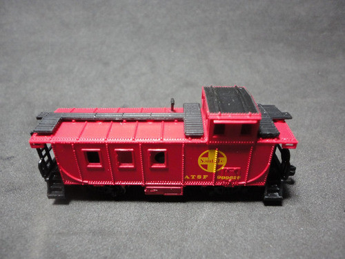 Llm - Caboose  Wide Vision Santa Fe - Bachmann - N 1