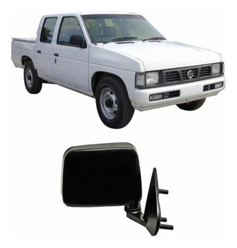 Espejo Exterior Derecho Nissan D21/d22/pathfinder (negro) 0