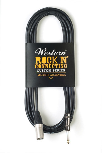 Cable Western Cmp60 - Xlr Macho A Plug Mono 1/4 - 6mts 0