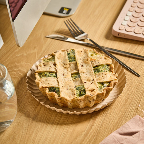 Bandeja Cartón Redonda Gris N11 (15cm) X 200 U 1