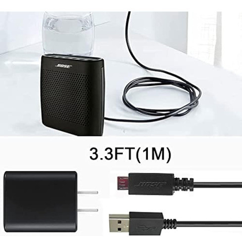 Cable Cargador De Repuesto Para Bose Soundlink Color I, Ii, 1