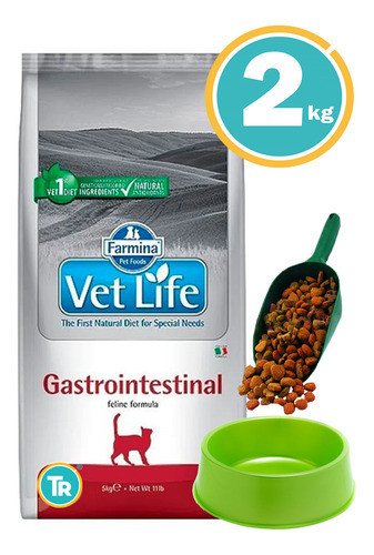 Ración Gato Vet Life Gastrointestinal 1