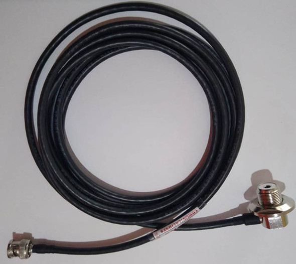 Kit 3 Metros Rg58 Conector Codo Y Bnc Macho 0