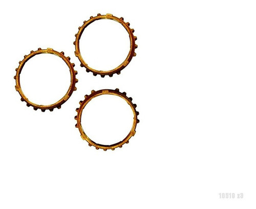 Kit Anillos Sincronizados R 9 11 12 18 Trafic 3ra 4ta 5ta 0