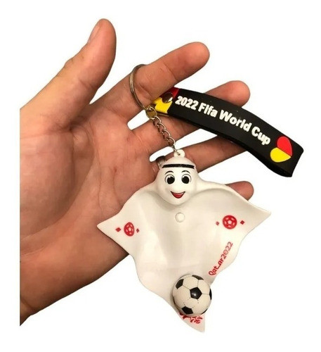 Llavero Mascota Mundial Qatar 2022 Fifa Con Luz 1
